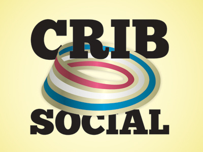 Crib Social crib cribbage escher mobius strip poster social title