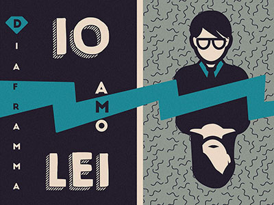 Io amo lei diaframma her illustration love me music song