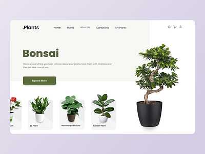 .Plants — Plants Shop Landing Page