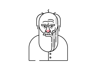 Tolstoj art draw drawing icon lineart linework