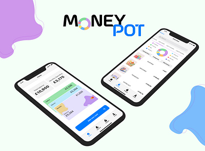 Money Pot - Banking app banking bankingapp ios nativeapp productdesign ui ux vector