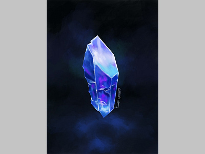 Crystal design digital art digital illustration digital painting illustration paint