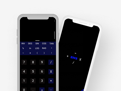 Calculator App app design minimal ui ui design ux