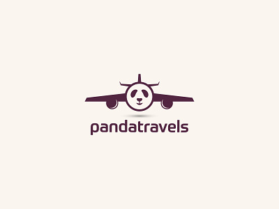 pandatravels logo design-modernlogo-logoideas