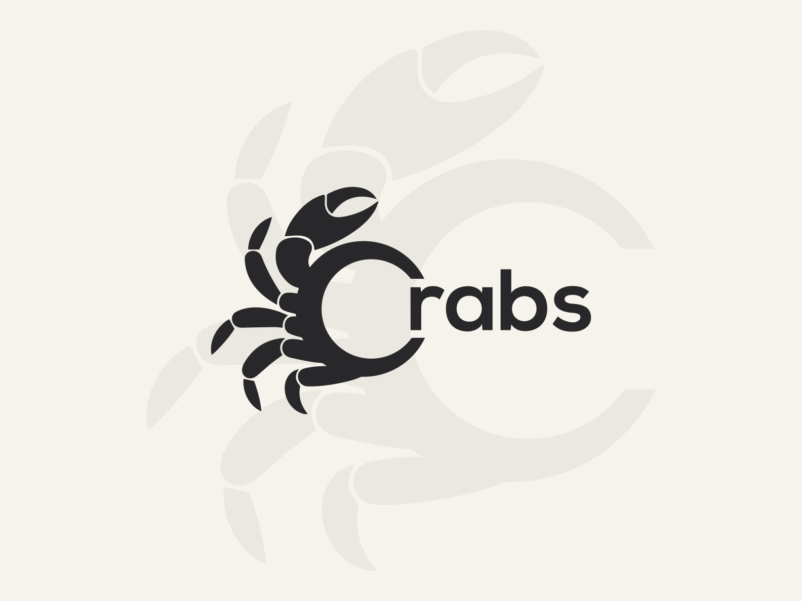 love Crab vector illustration logo style. Seafood Restaurant logo  design.simple ocean crab logo vector Stock Vector Image & Art - Alamy
