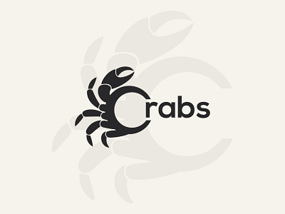 crabs logo pujan98-modern logo design-logo maker animal logo caligraphy crabs caligraphy crabs logo crabs typography custom logo flat logo illustration logo design service logo folio 2021 logo trends 2021 logotype