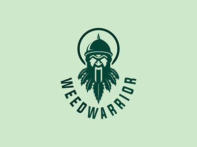 weed warrior logo design modernlogo bestlogo