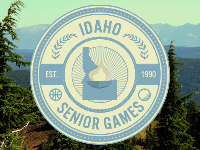 Idaho Senior Games Logo idaho