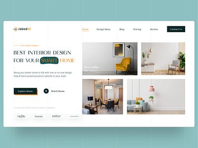 Interior Design Agency Website Design