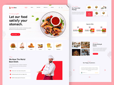 Resturant Landing Page