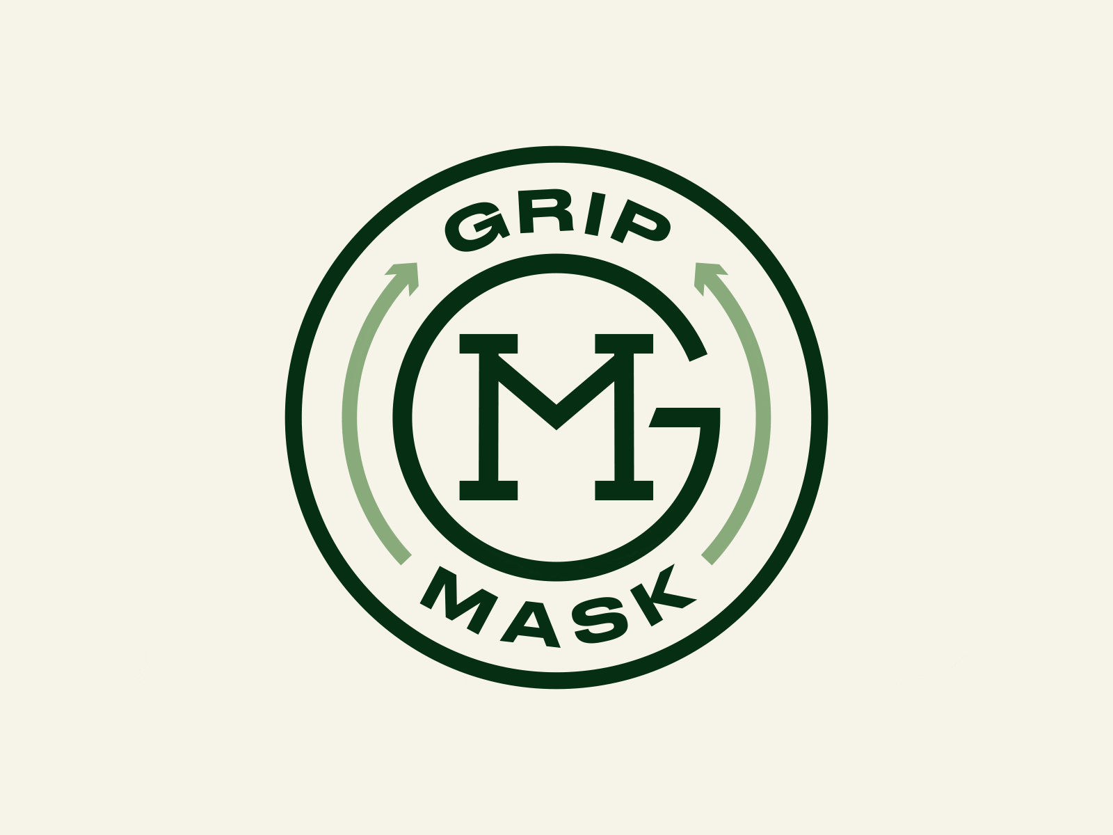 Grip Mask brand identity gaiter logo neck gaiter