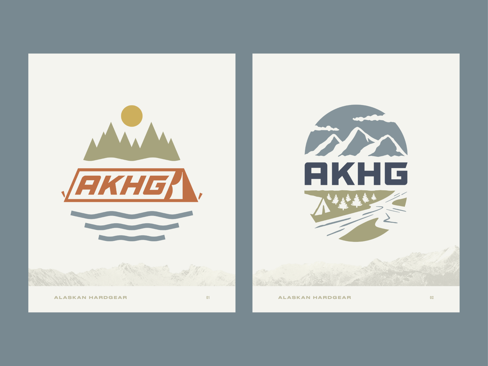 Alaskan Hardgear - Apparel Graphics by Justin Blumer on Dribbble