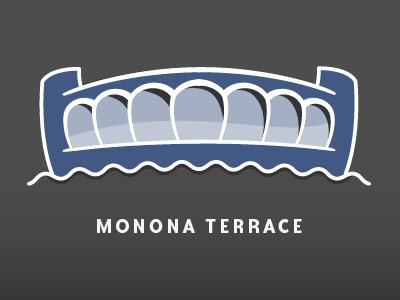 Monona Terrace illustration madison terrace wi