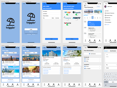 Trippin' booking travel travel app vacation