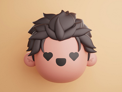 Cute Natsuki Subaru NFT 3d 3d art anime blender cute design eth natsuki nft opensea photoshop re:zero sell subaru