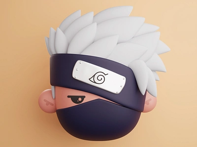 Cute Kakashi Hatake NFT kakashi kakashihatake naruto photoshop