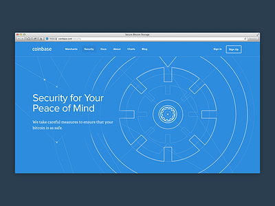 Coinbase Security bitcoin blueprint coinbase flat flat design security technical tour vault