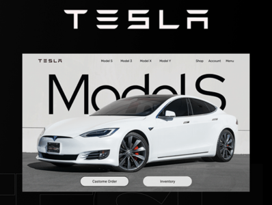 Tesla UI/UX Design