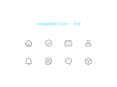 navigation icons