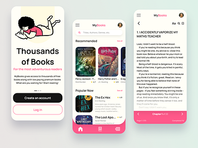 MyBooks - UX/UI Mobile App Design