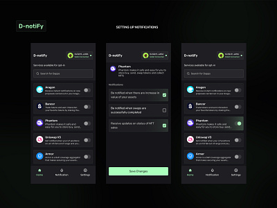 D-notiFy (opt-in notification for dApps)