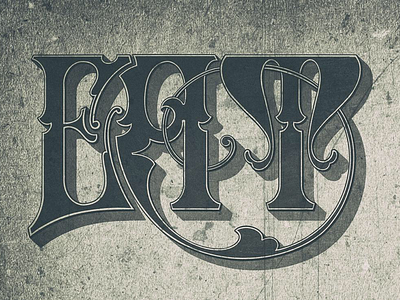 Procreate drawing font lettering procreate scrollwork typography victorian vintage