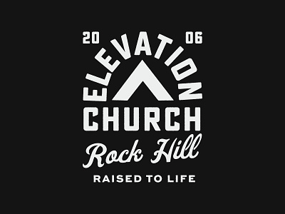 Elevation Badges badge branding church hand drawn logo print series stamp texture typography vintage worship