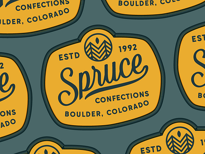 Spruce patch typography