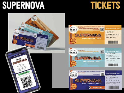 Supernova Tickets branding design event app event branding illustration logo tickets