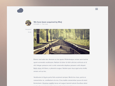 Blog article blog clean ui ux website