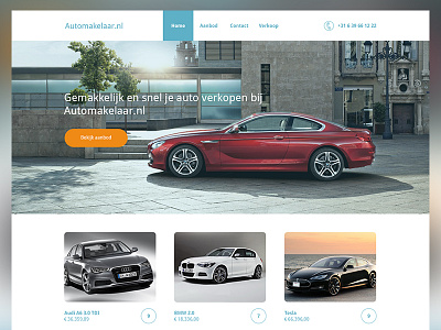 Homepage client project clean homepage ui ux website