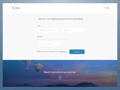 Jolly* on boarding process 