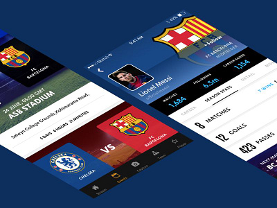 MyFC branding mobile uiux