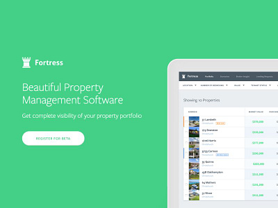 Fortress branding uiux web design