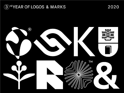 3rd year of logos & marks