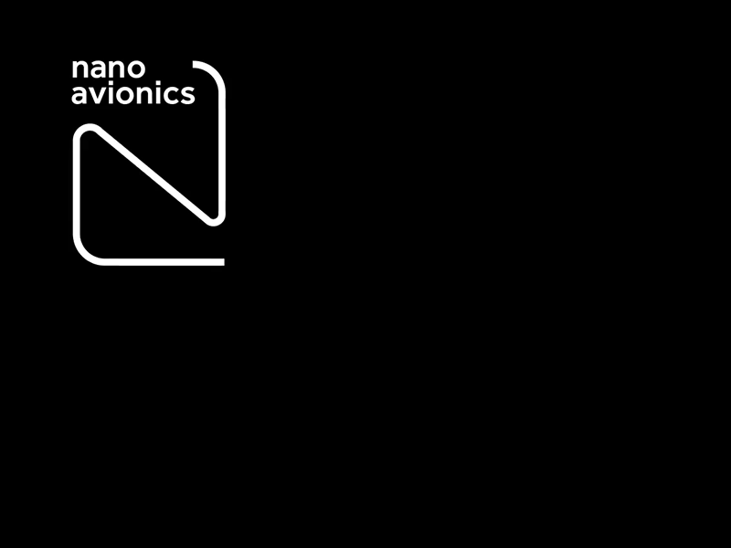 Nano Avionics - adaptive visual andstudio corporate cosmos logo mark minimal n space symbol