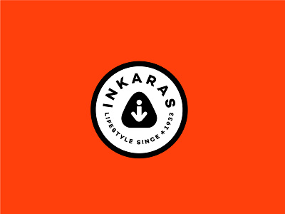 Inkaras andstudio brand branding logo logotype mark minimal shoes sneakers symbol typography