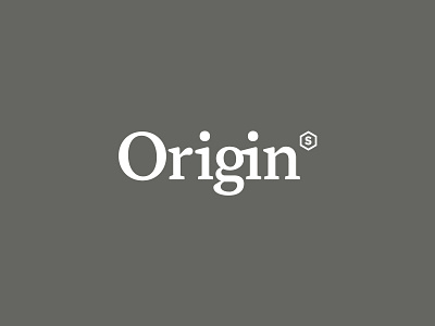 Origin andstudio brand branding logo logotype mark symbol type typography