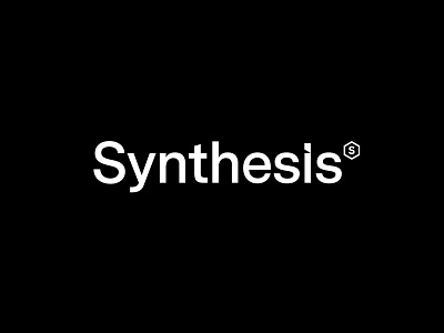 Synthesis andstudio brand branding design logo logotype minimal typography vector