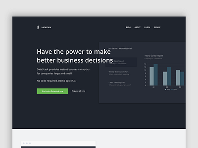 DataStack - Homepage Redone