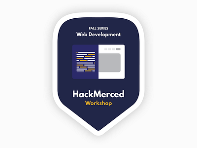 Web Development Workshop @ HackMerced - Sticker