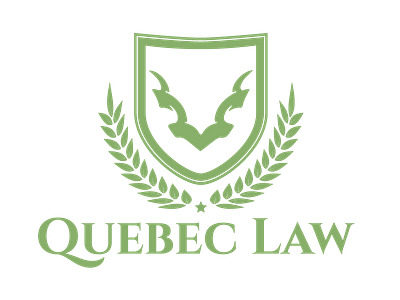 Quebec Law branding law law firm lawyer logo