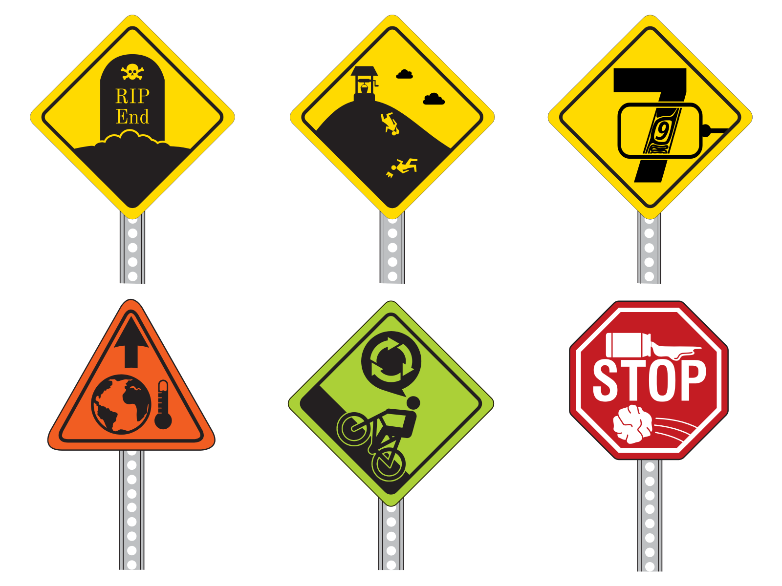 Road Signs by Bella Riera on Dribbble