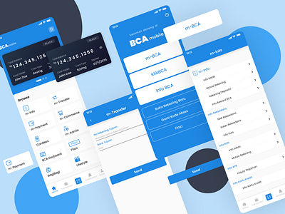 Redesign Aplikasi BCA mobile app bank bca finance fintech mobile phone redesign ui ux