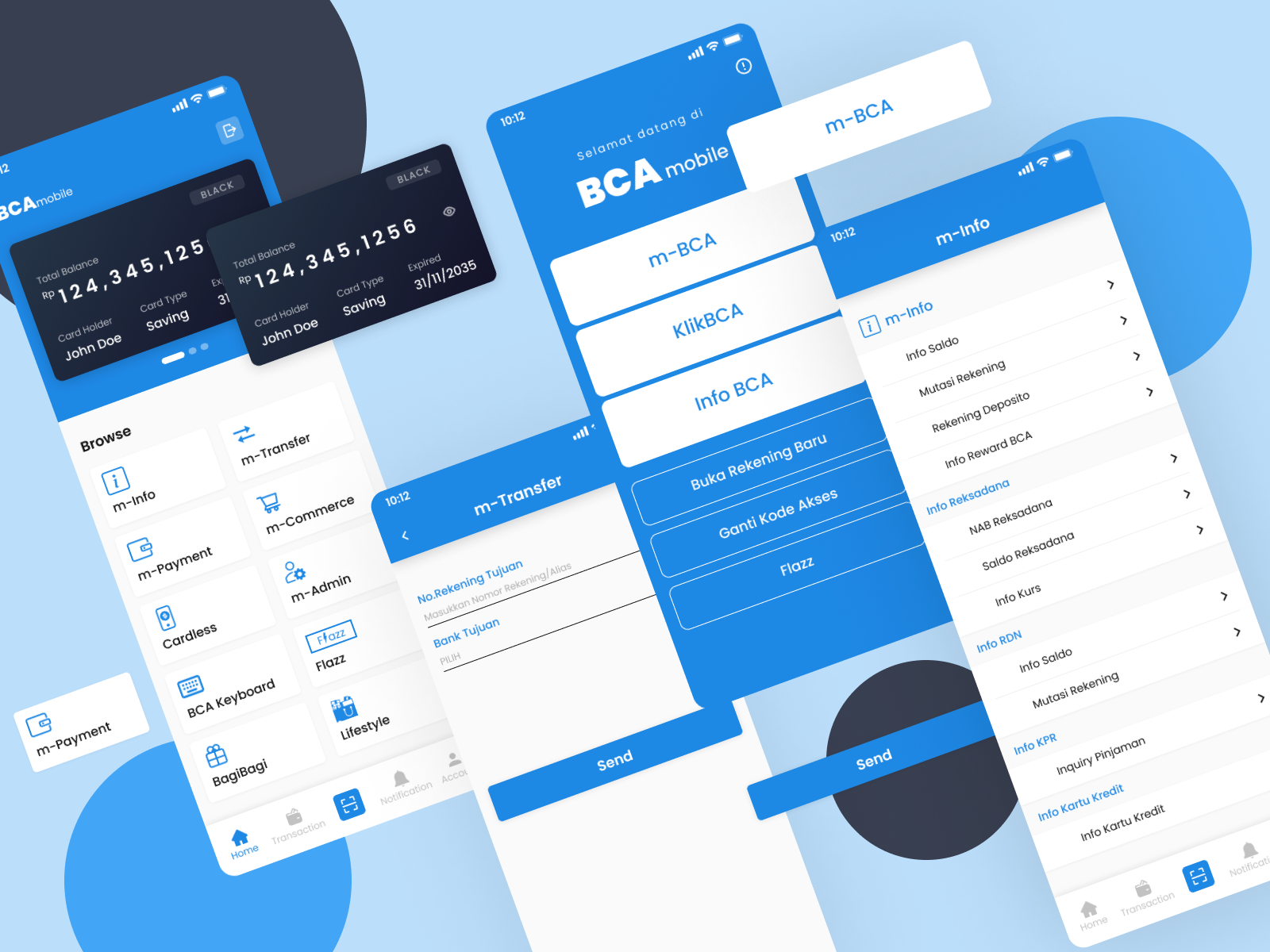 Redesign Aplikasi BCA Mobile By Arief Maulana On Dribbble