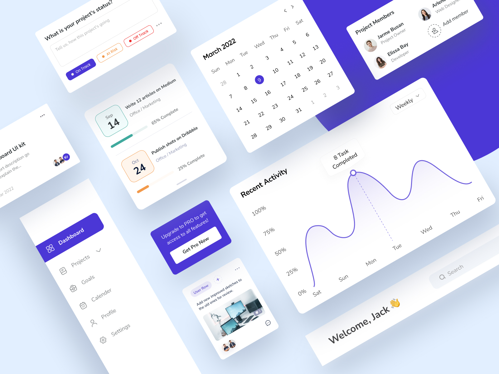 SaaS ui element: Design Concept by Surbhi Surana for 17Seven on Dribbble