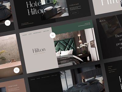 Website Redesign Concept : Hilton Hotel