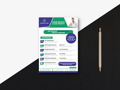 Medical Flyer Design Template