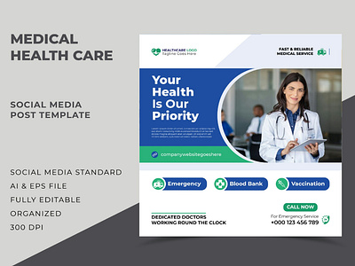 Medical Social Media Post or Healthcare Social Media Post