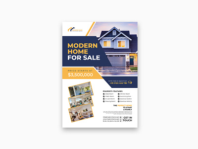 Real Estate Flyer Template Design